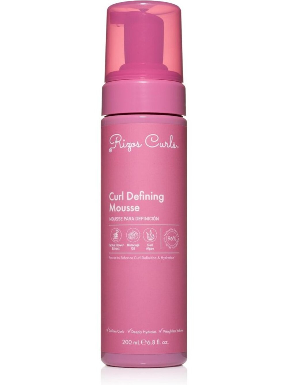 Lightweight Curl Defining Mousse - Volume, Hydration & Shine for Wavy, Curly